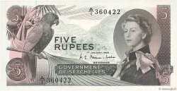 5 Rupees SEYCHELLEN  1968 P.14a