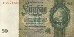 50 Reichsmark GERMANY  1933 P.182b