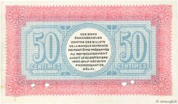 50 Centimes Annulé FRANCE Regionalismus und verschiedenen Lure 1915 JP.076.05 fST