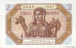 2 Mark SARRE FRANCE  1947 VF.45.01 pr.NEUF
