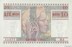 10 Mark SARRE FRANCE  1947 VF.47.01 pr.NEUF