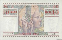 10 Mark SARRE FRANCE  1947 VF.47.01 pr.NEUF