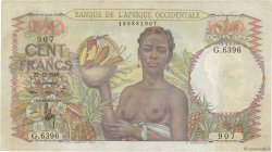 100 Francs FRENCH WEST AFRICA  1948 P.40 MBC