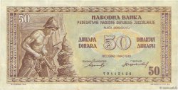 50 Dinara JUGOSLAWIEN  1946 P.064b