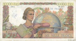 10000 Francs GÉNIE FRANÇAIS FRANCE  1952 F.50.57 F