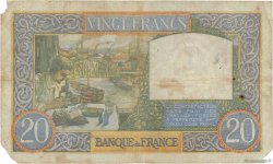 20 Francs TRAVAIL ET SCIENCE FRANCE  1941 F.12.15 F-