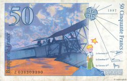 50 Francs SAINT-EXUPÉRY Modifié FRANKREICH  1997 F.73.04 SS