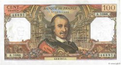 100 Francs CORNEILLE FRANCIA  1977 F.65.58 q.AU