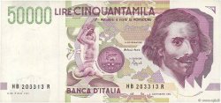 50000 Lire ITALIA  1992 P.116b BB