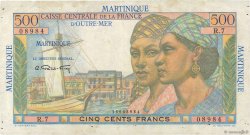 500 Francs Pointe à Pitre MARTINIQUE  1949 P.32
