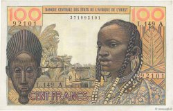 100 Francs ESTADOS DEL OESTE AFRICANO  1961 P.101Ab SC