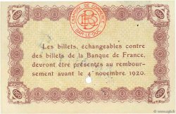 50 Centimes Annulé FRANCE regionalismo e varie Bar-Le-Duc 1918 JP.019.02 AU