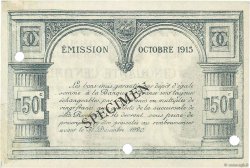 50 Centimes Spécimen FRANCE regionalismo y varios La Rochelle 1915 JP.066.02 SC