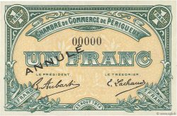 1 Franc Annulé FRANCE regionalismo y varios Périgueux 1914 JP.098.05 FDC