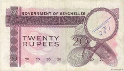 20 Rupees SEYCHELLES  1974 P.16c BC+