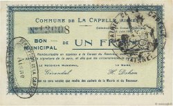 1 Franc FRANCE regionalism and miscellaneous  1915 JP.02-0398 AU