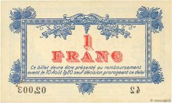 1 Franc FRANCE regionalismo e varie Montpellier 1915 JP.085.10 SPL