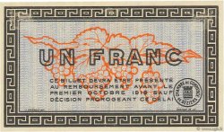 1 Franc FRANCE Regionalismus und verschiedenen Béziers 1914 JP.027.08 ST