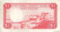 1 Pound GAMBIA  1965 P.02a q.SPL