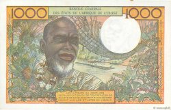 1000 Francs WEST AFRICAN STATES  1977 P.103Al AU