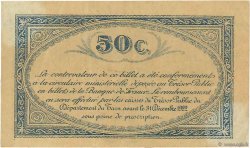 50 Centimes FRANCE regionalism and various Albi - Castres - Mazamet 1917 JP.005.09 VF