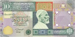 10 Dinars LIBIA  2002 P.66 FDC