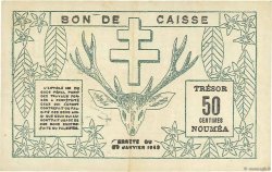 50 Centimes NOUVELLE CALÉDONIE  1943 P.54 VF+