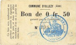 50 Centimes FRANCE regionalismo e varie  1916 JP.02-1714v BB