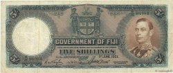 5 Shillings FIJI  1951 P.037k F