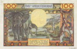 100 Francs EQUATORIAL AFRICAN STATES (FRENCH)  1962 P.03d MBC