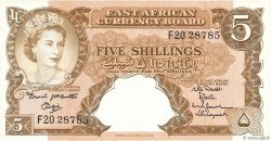 5 Shillings AFRIQUE DE L EST  1961 P.41a