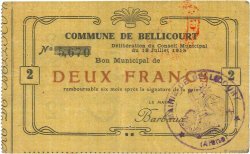 2 Francs FRANCE regionalismo y varios  1915 JP.02-0198