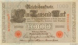 1000 Mark GERMANIA  1910 P.044b q.FDC
