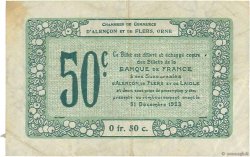 50 Centimes FRANCE regionalism and miscellaneous Alencon et Flers 1915 JP.006.47 F