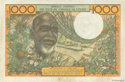1000 Francs WEST AFRICAN STATES  1972 P.103Ai VF