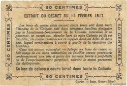 0,50 Franc IVORY COAST  1917 P.01b F+