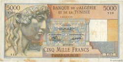 5000 Francs ALGERIA  1950 P.109a MB