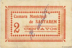 2 Centavos PORTUGAL Santarem 1920  VF