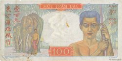 100 Piastres FRANZÖSISCHE-INDOCHINA  1954 P.082b fSS