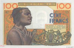 100 Francs WEST AFRICAN STATES  1961 P.101Ab AU