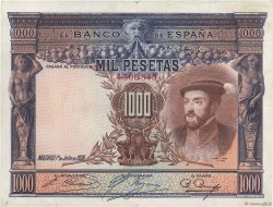 1000 Pesetas SPAGNA  1925 P.070c q.SPL