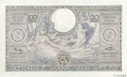 100 Francs - 20 Belgas BÉLGICA  1943 P.112 SC+