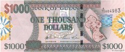 1000 Dollars GUYANA  2002 P.35 FDC
