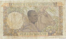 25 Francs FRENCH WEST AFRICA  1943 P.38 S
