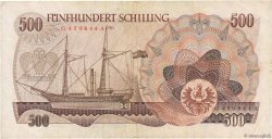 500 Shilling AUSTRIA  1965 P.139 q.BB