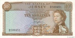 10 Shillings JERSEY  1963 P.07a pr.NEUF