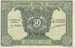 50 Cents INDOCHINE FRANÇAISE  1942 P.091a
