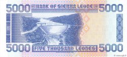 5000 Leones SIERRA LEONE  1993 P.21a UNC