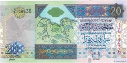 20 Dinars LIBIA  2002 P.67b