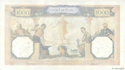 1000 Francs CÉRÈS ET MERCURE type modifié FRANCE  1940 F.38.44 SUP+